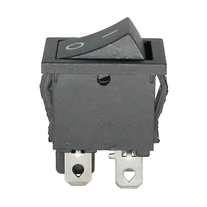 Compatible Rocker Switch for Shop Vac QSP 10 Gallon Wet Dry - Black, Manual Operation