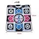 VBESTLIFE Dance Mat, Wii Tanzmatte, strapazierfähige Tanz Steppe,Dance Mat Pad Dancer Blanket mit USB für 98/2000 / XP / 7