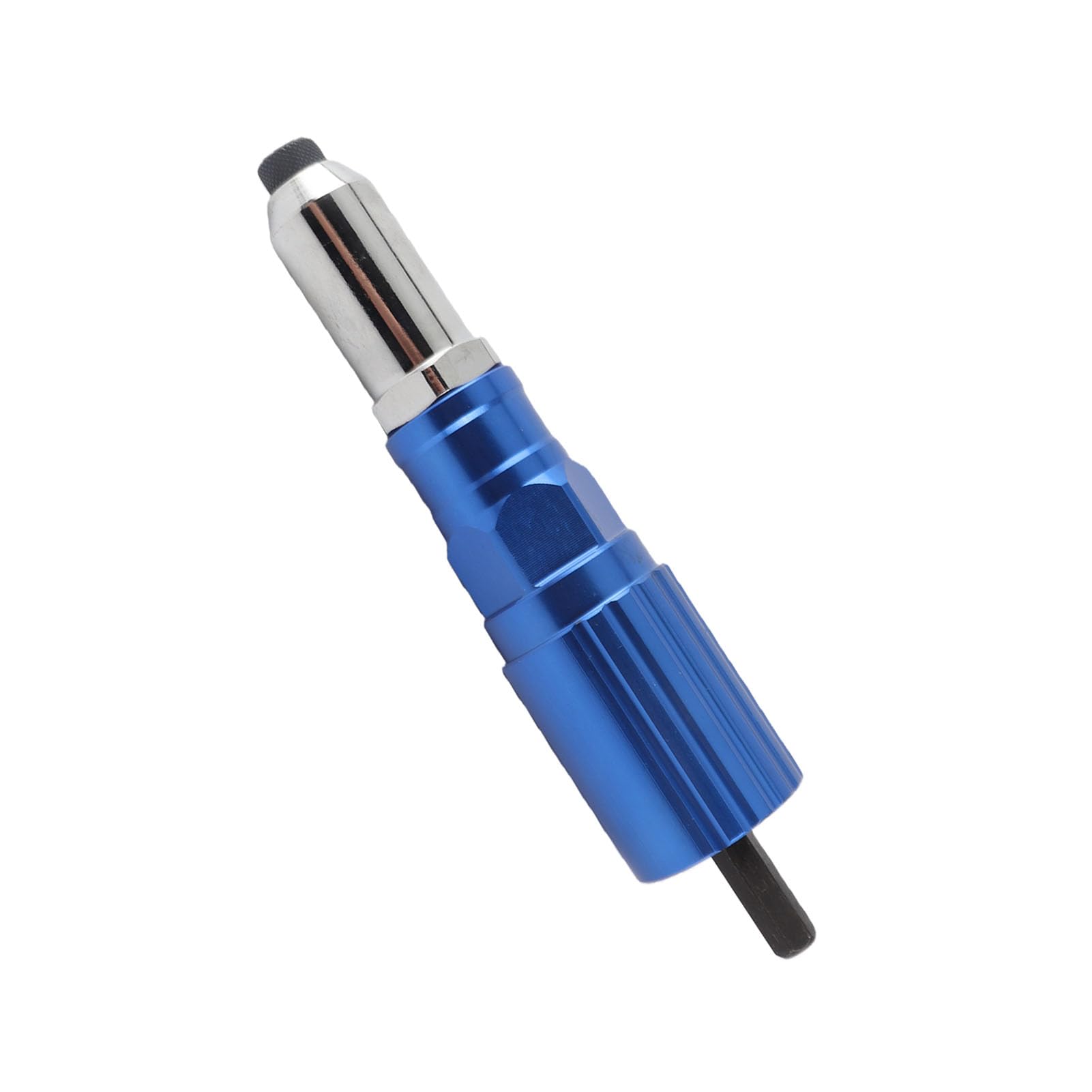 lyrlody Adattatore per Rivettatrice Elettrica, Trapano Convertitore Rivetti, Impugnatura Ergonomica Leggera per Rivetti Ciechi 2,4 3,2 4,0,8 Mm