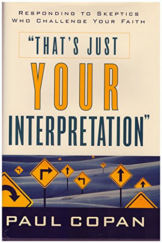 That's Just Your Interpretation 0739429760 Book Cover