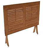 degamo klapptisch bonita aus holz zusammengeklappt