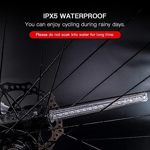 ERYUE Luci della Ruota della Bici,Luce per Raggi
