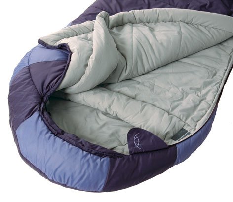 Lestra Mount Everest Junior Schlafsack grn/blau Reiverschluss links :  Amazon.de: Sport & Freizeit