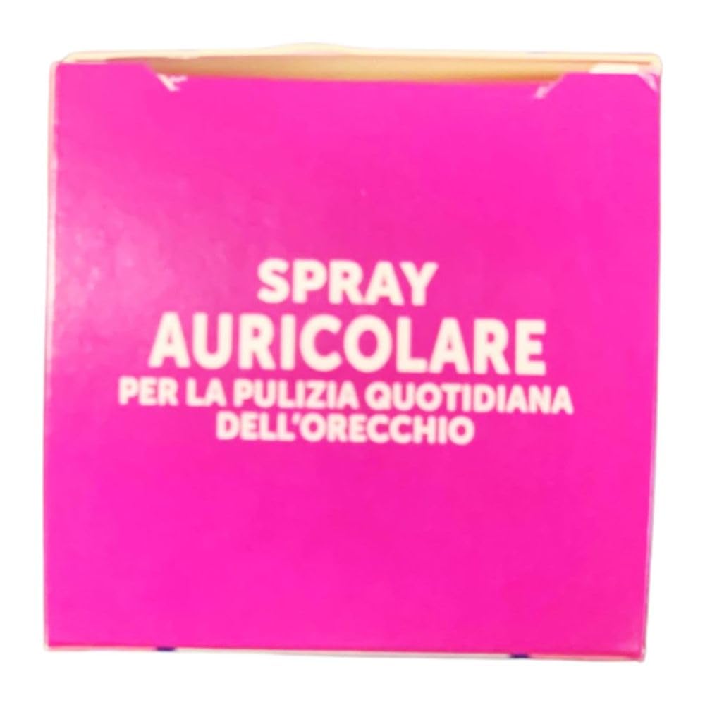 2x Spray Auricolare, Per La Pulizia Quotidiana Dell'Orecchio, Con Acqua Di Mare. Previene Ed Attenua i Disturbi Derivanti Da Una Eccessiva Produzione Di Cerume 100ml