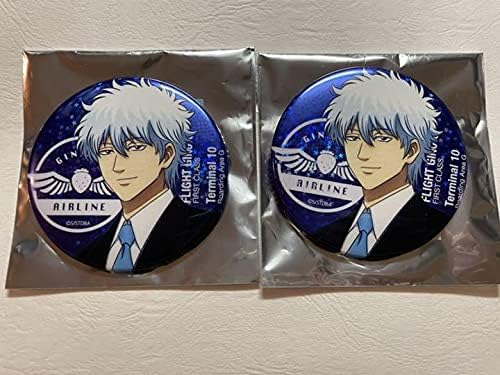 Amazon 坂田銀時 パイロット 缶バッジ 銀魂 成田空港 限定 アイドル 芸能人グッズ 通販