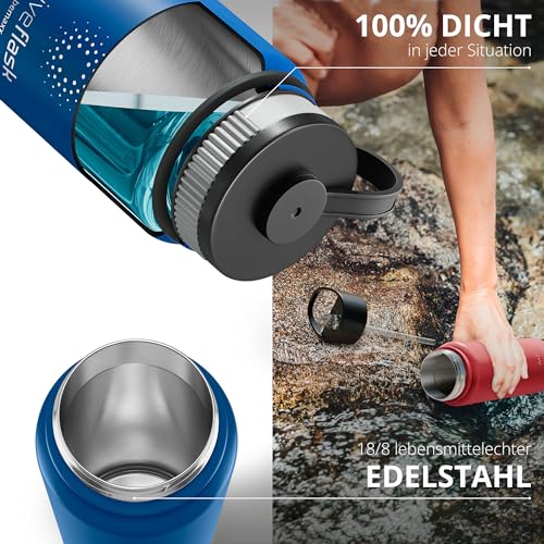 Trinkflasche für kohlensäurehaltige Getränke von BeMaxx