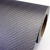 3M CA-420 DI-NOC GRAPHITE CARBON FIBER 3in x 5in (SAMPLE SIZE) Flex Vinyl Wrap Film