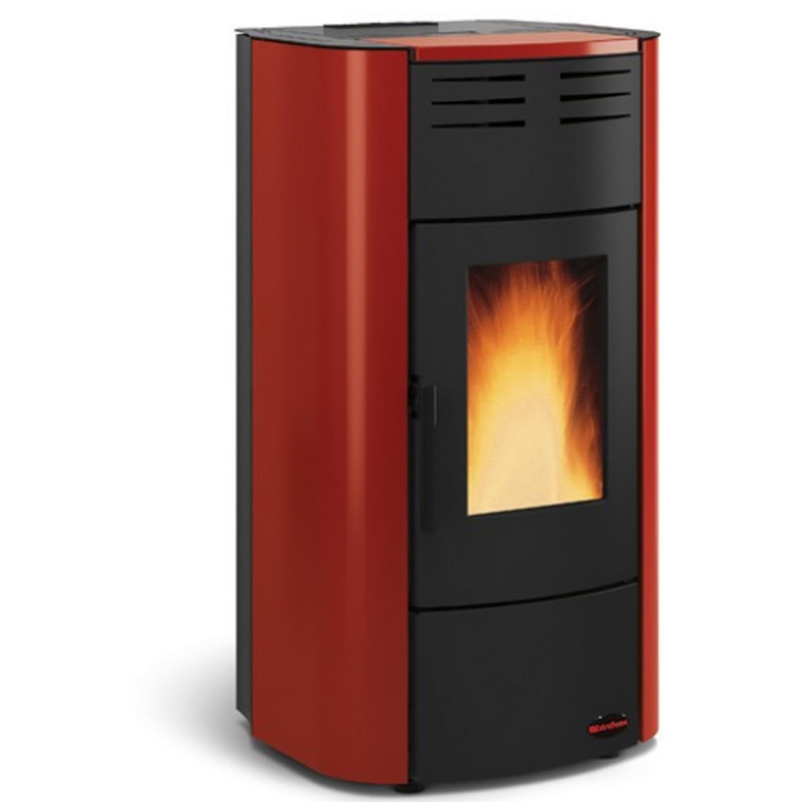 STUFA PELLET KW 20,3 RAFFAELLA IDRO BORDEAUX