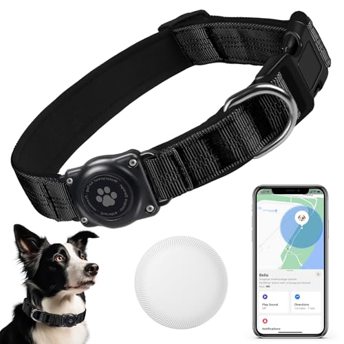 GPS Tracker Dogs-Mini GPS Tracker with Dog Collar(iOS Only)- No