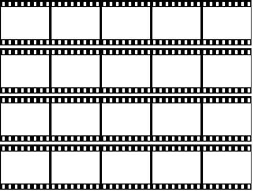Film Strip Edible Icing Ribbon Cake Side Strips