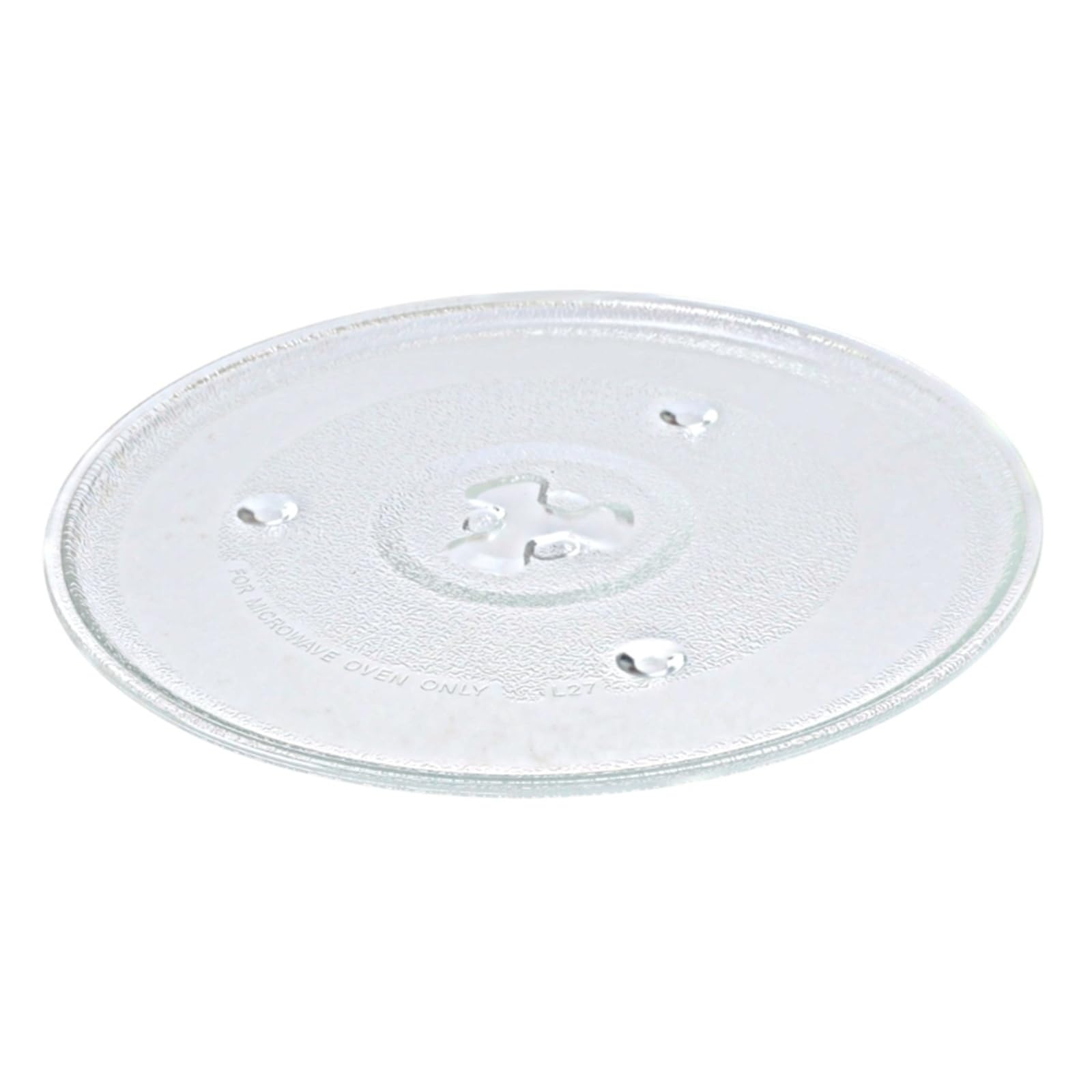 M6CB 27cm Microwave Glass Turntable Plate Heat Resistant Replacement Rotating Tray For Even Cooking Microwave Accessories
