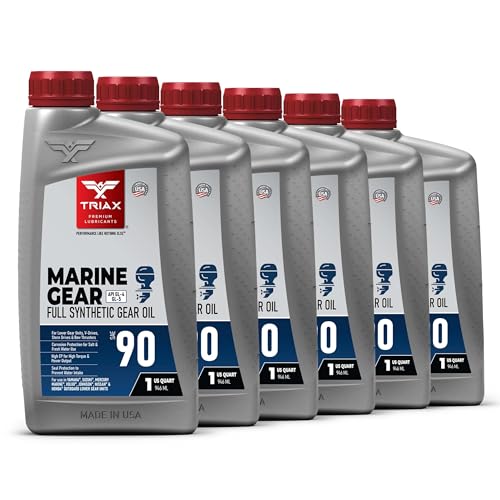 TRIAX Marine Gear SAE 90 Full Synthetic Oil | for All Stern ...