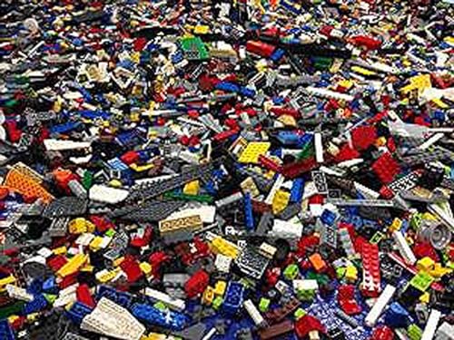 Una libbra di RANDOM Lego parti/pezzi