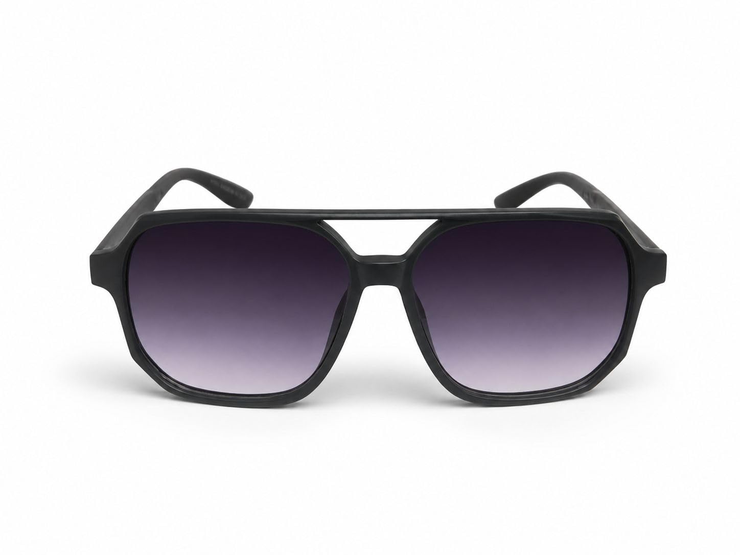 Sunglasses, Transparent Frame with Gradient Lenses, Stylish Eyewear for Women (MODEL)-image-17