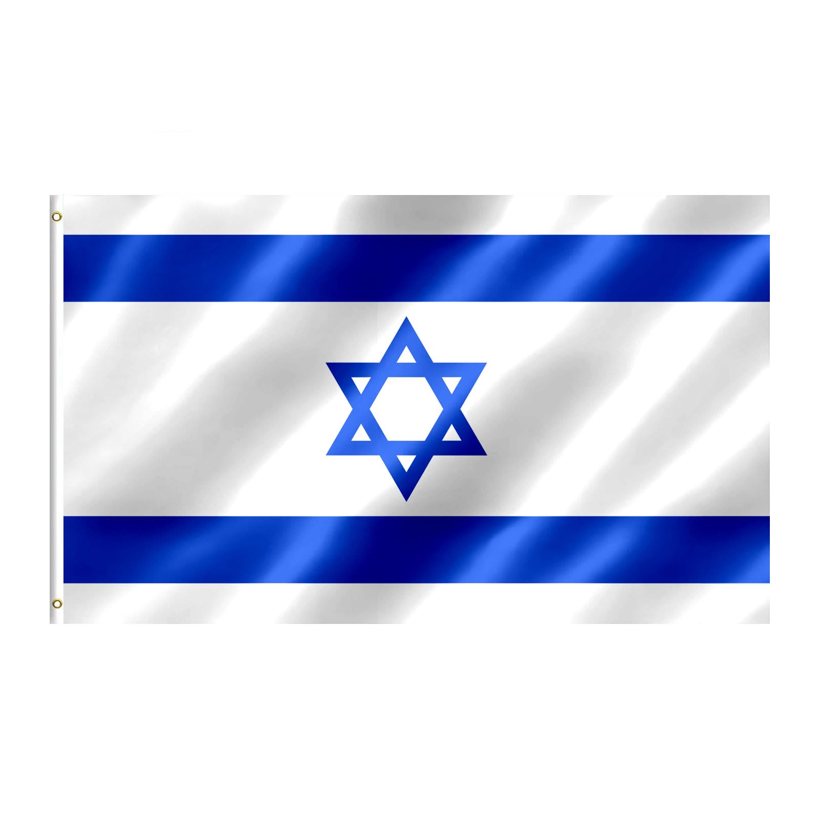 Israeli Flag 3x5 FT Israel Flag With Brass Grommets Fade Proof For Outdoor Decor(Israel)