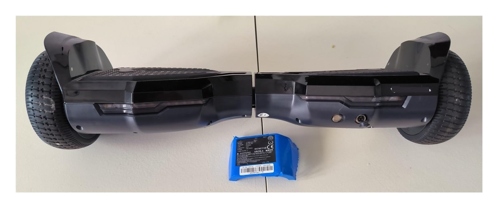 Batería JT-BC204-02 de 25,2 V y 4000 mAh, compatible con patinete eléctrico autoequilibrado EVERCROSS, patinete eléctrico giratorio, paquete de batería de iones de litio (1 unidad)