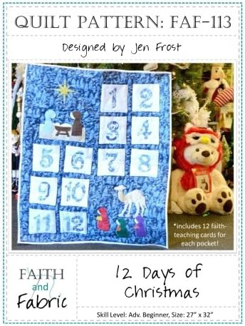 12 Days of Christmas Quilt Pattern