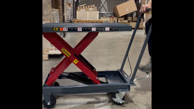 Amazon.com: Hydraulic Lift Cart 1000lb Cap. 11