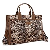 Wrangler Laptop Bag for Women 15.6 Inch Vintage Work Tote Bag for Business Briefcase Handbag with Adjustable Shoulder Strap WG288-8119LP