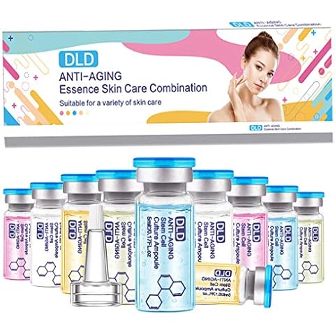 Hyaluronic Acid Serum Anti-Aging Serum Ampoule Set for Micro-needling Skin Spa Treatment - 10 Bottles BB Glow Starter Kit Cover