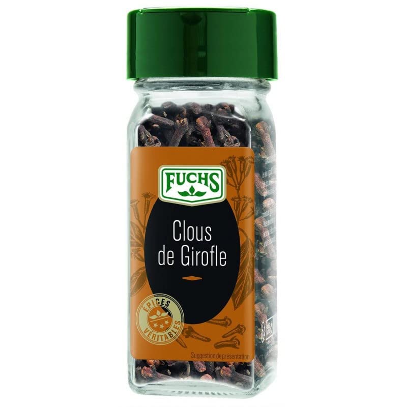 CLOUS DE GIROFLE FLACON 80ML 32G, FUCHS, LOT DE 4