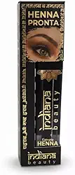 Henna Sobrancelhas Pronta Profissional Indiana Beauty 4,5g Extrato de Renna Preto Castanho Escuro Médio Claro e Ruivo (Castanho Médio)