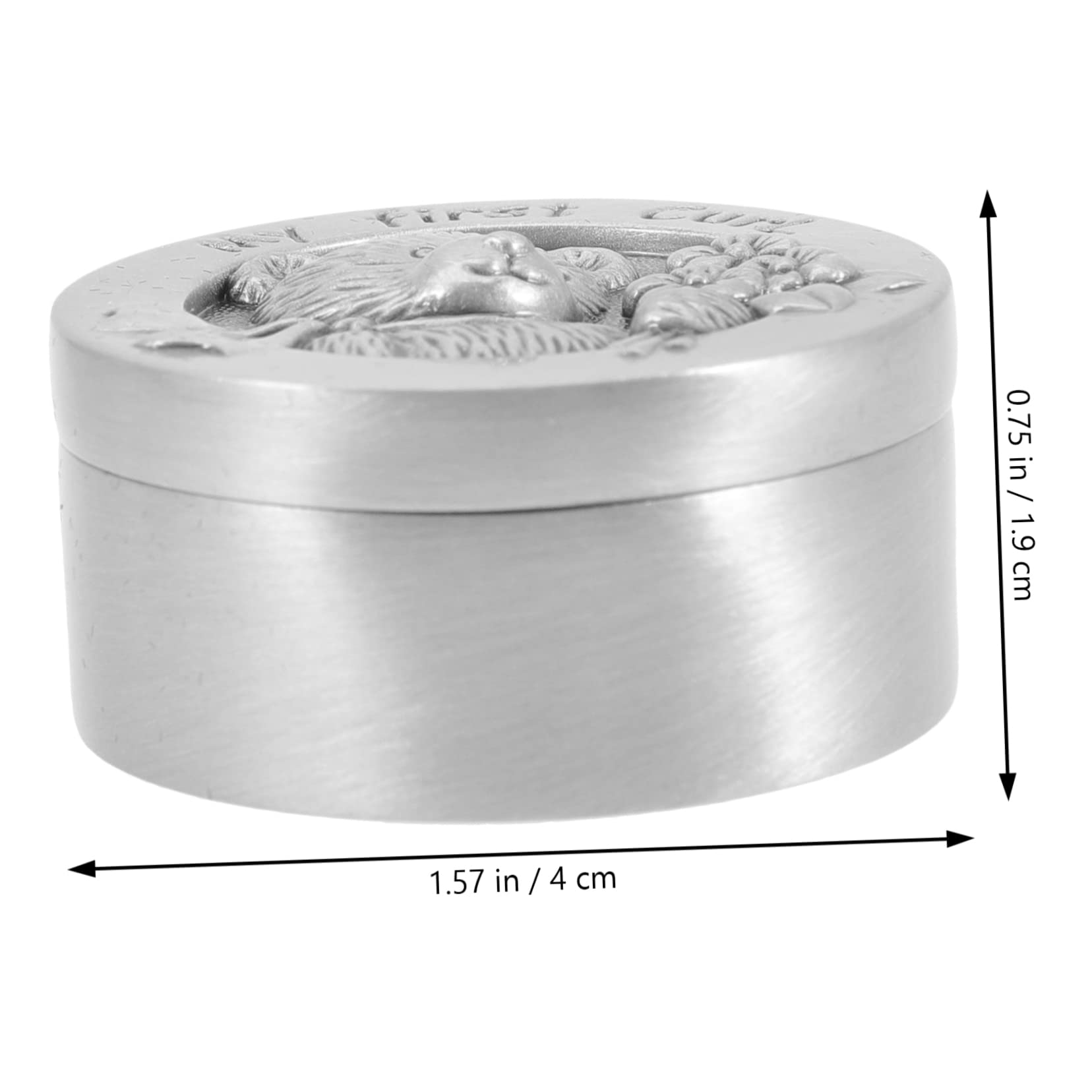 5 Uds Caja Lanugo Caja De Colección Caja De Bebé Primer Cumpleaños Caja De Almacenamiento De Contenedor De Caja De Recuerdo Contenedor De Recuerdo De Acero BESTonZON