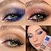 Catkin Eyeshadow Palettes 9 Blendable Shades Smooth Long Lasting Eyeshadow Matte and Glitter Eye Makeup Highly Pigmented Makeup Palettes C08 Morandi