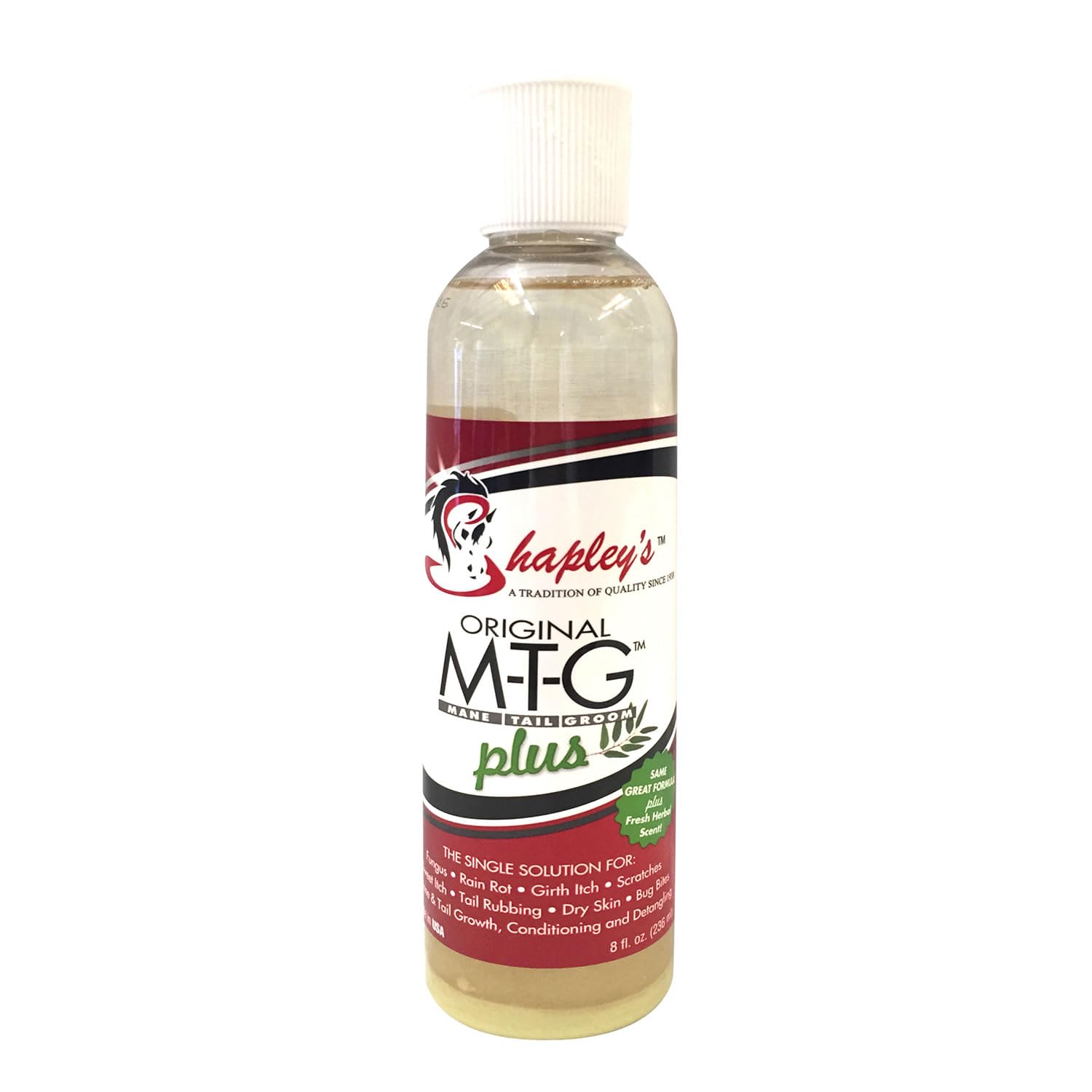 Original M-T-G Plus Shapley's para preparar la cola y melena del caballo antes de la hípica