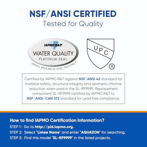 PUREPLUS NSF/ANSI 42 Certified Faucet Filter Replacement for PUR® Plus RF9999® FM-2500V FM-3700, PFM150W, PFM350V, PFM400H, PFM450S, Used for Advanced & Horizontal Faucet Mounts, 6Pack
