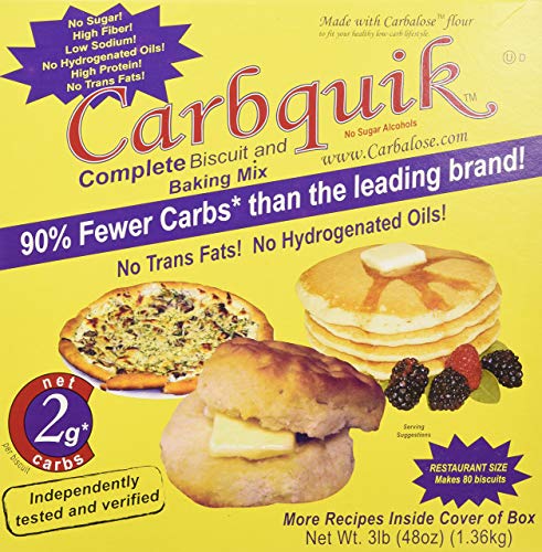 Carbquik Baking Mix, 3 lb (48 oz), 2 Pack