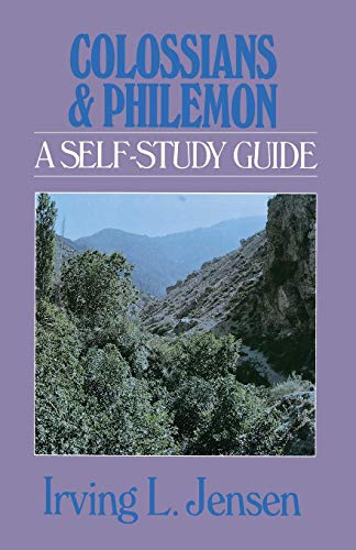 Colossians & Philemon- Jensen Bible Self Study Guide (Jensen Bible Self-Study Guide Series)