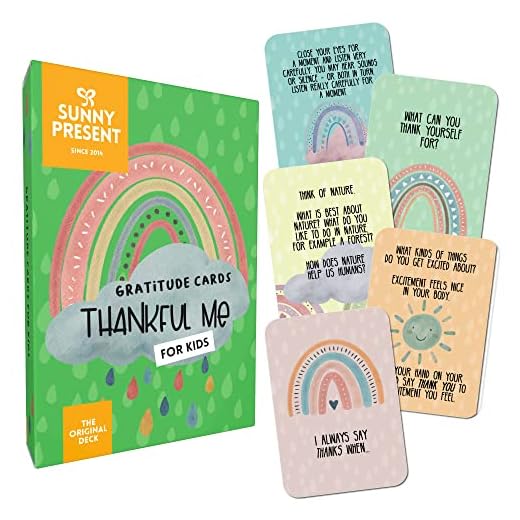 Thankful Me - Tarjetas de gratitud para niños - Juego Consciente y conversación