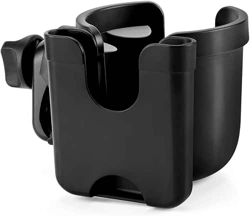 Accmor Stroller Cup Holder with Phone Holder, Bike Cup Holder,