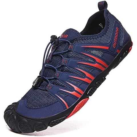 Dhinash Escarpines para Hombre Barefoot Zapatos de Agua Secado Rápido Antideslizante Cover