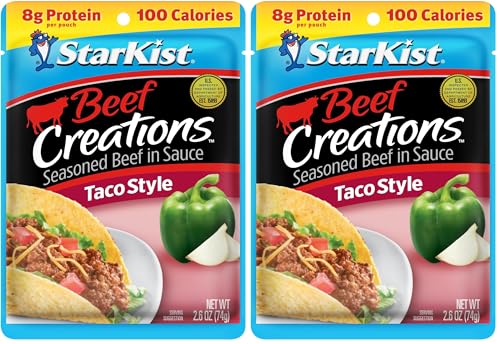 Image of StarKist Beef Creations Taco Style,2.6 oz Pouch,(Pack of 2)