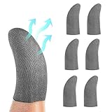 6pcs Mangas para los dedos para juegos Juegos móviles Funda