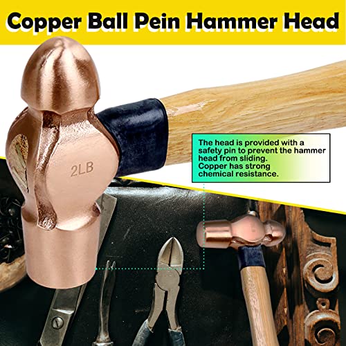 WEDO Copper Ball Peen Hammer