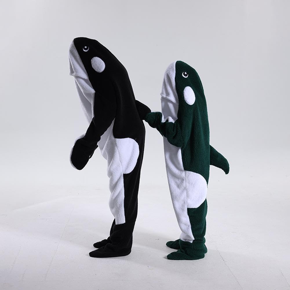 Amazon.co.jp: 動物パジャマ コスプレ グレー シャチ 寝袋