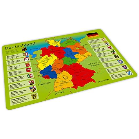 stabiles Vinyl Tischset mit Lerneffekt Cover