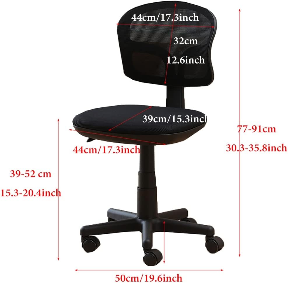Writing Task Chair for Teens Boys Girls Kids Desk Chair with Wheels Soft Pad Seat Breathable Backrest, Height Adjustable Liftup 30.3"-35.8", Self-Locking Wheel (Color : /Pink)