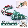 Yteseery 6 Pack Christmas Dog Rope Toys for Small Medium Dog, Chew Training Cotton Toys for Puppy Teeth Cleaning and Interacting Play Games #5
