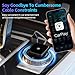 Wireless CarPlay Adapter for Apple iPhone, Convert Wired CarPlay to Wireless, Mini Car Play Dongle w/Plug & Play Bluetooth Connection, 2 USB-A to Type-C Converter for More Car Types (Black, Medium)