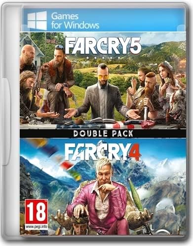 FAR-CRY 4 & 5 - (Combo) PC Game - Digital Download (No Online Multiplayer/No REDEEM* Code) - | NO DVD NO CD |