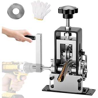 Wire Stripper, Small Handy Cable Stripper, Diameter 0.04 - 1.0 inches 1 - 25 mm, Wire Stripper, Manual Wire Stripper, Smooth Stripping, Cut/Cut, Manual and Electric, Recycling Copper Wire, Commercial Use, Japanese Instruction Manual Included, Gloves and Blade