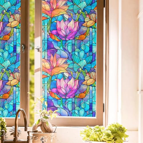 Vinilo decorativo para ventana de 15.7x118 pulgadas miniatura 1