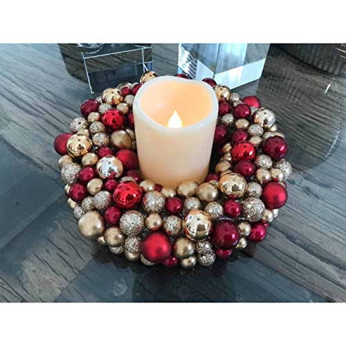 Image of 2 Pack 6'' Outdoor Battery Operated Candles with Timer Flameless LED Flickering Candles Waterproof Electric Pillar Decorative Candle for Wedding Party Home Lantern Garden