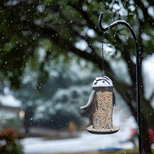 Tenforie Bird Feeder Metal Hanging Wild Birds Feeders Outdoor Garden Backyard Decorative Great For Attracting Pet Hummingbird Feeder thumb #4
