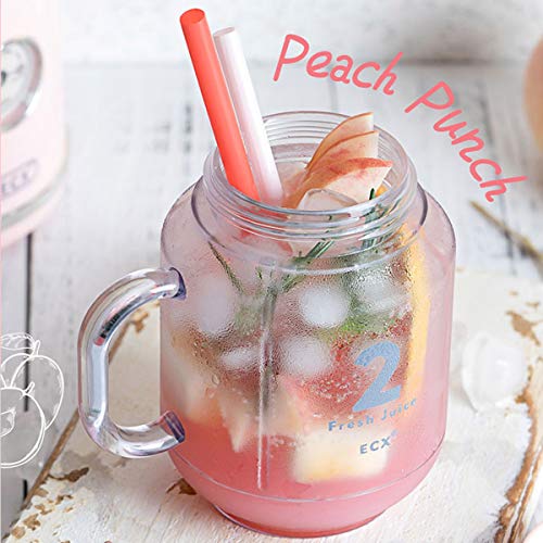 Personal Blender for Shakes and Smoothies, ECX Portable Blender with 6 Sharp Blades, Smoothie Blender with 20.3 oz Tritan BPA-Free Travel Cup and Lid