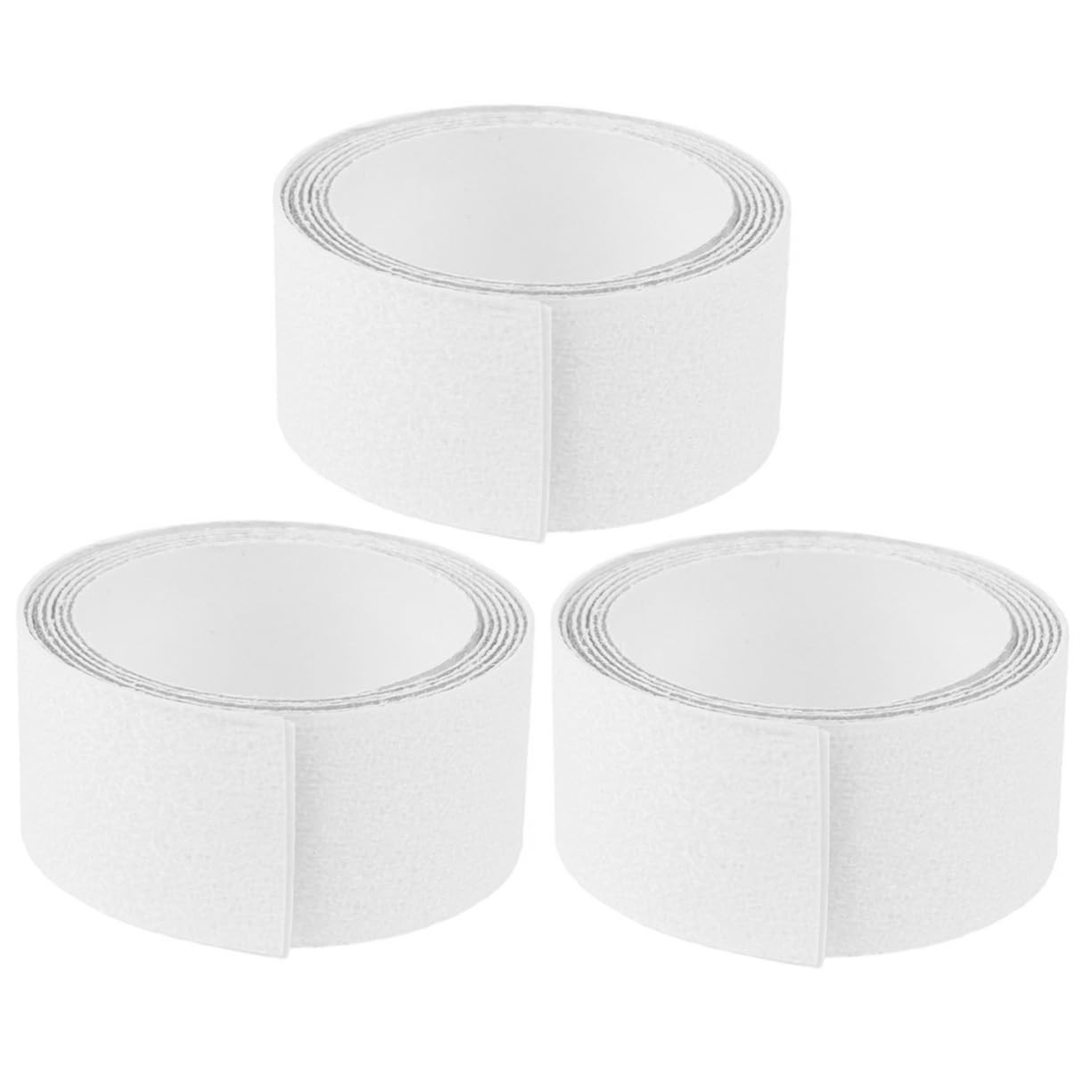 Cabilock 1set Slip Bathtub Stickers Self Adhesive Peva Decals for Safer Bathing Transparent for Slippery Surfaces Bathroom 3rolls